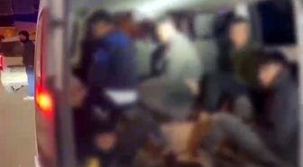 Balık istifi gibi kaçak göçmen taşıyan organizatöre 181 bin TL trafik cezası