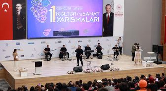 Gençler kültür sanat yarışmalarında sahnede boy gösterdi