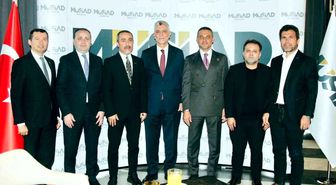 MÜSİAD Muğla heyeti Ticaret Bakanı Bolat'ın da katıldığı istişare toplantısına katıldı