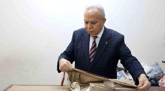 Terziliğe başladığı dükkanda emekli oldu