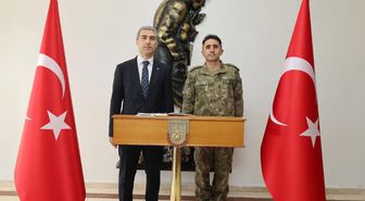Vali Naci Aktaş’tan mühimmat birliklerine ziyaret