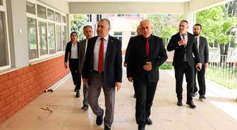 ADÜ Rektörü Kent, BAP ve ADÜZEM'in yeni yerlerinde incelemelerde bulundu