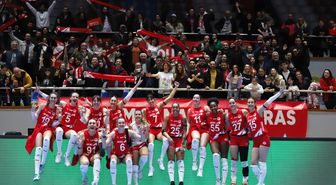 Aras Kargo voleybolda Balkan Kupası'nda