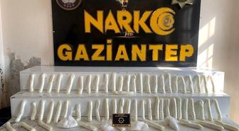 Gaziantep'te 10 kilo metamfetamin ele geçirildi: 1 şahıs tutuklandı