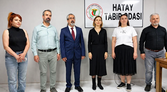 Hatay Tabip Odası’nda yeni başkan Dr. Ümit Oğur oldu