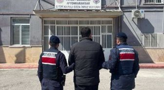 Afyonkarahisar’da 21 yıl hapis cezası bulunan şahıs yakalandı
