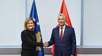 Ticaret Bakanı Bolat, Kosova Sanayi Bakanı ile Görüştü