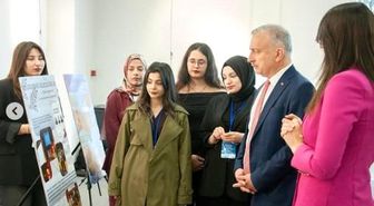 EBYÜ'de 'Emekten Topluma' sergisi açıldı