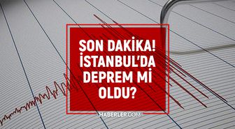 İstanbul'da deprem mi oldu? SON DAKİKA! 22 Nisan İstanbul'da az önce nerede deprem oldu?