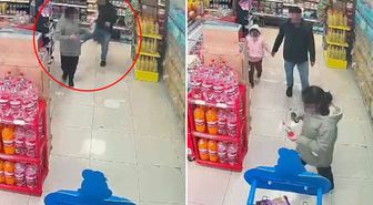 Böyle baba olmaz olsun! Marketteki görüntüler emniyeti harekete geçirdi