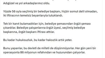 Özgür Özel: Bu düzeni değiştirene kadar durmayacağız