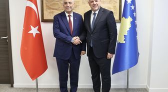 Ticaret Bakanı Bolat, Kosova Başbakan Yardımcısı Damka ile görüştü