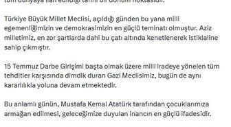 İçişleri Bakanı Mustafa Çiftçi'den 23 Nisan Mesajı
