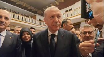 Cumhurbaşkanı Erdoğan, TBMM'deki 23 Nisan Resepsiyonu'na Katıldı