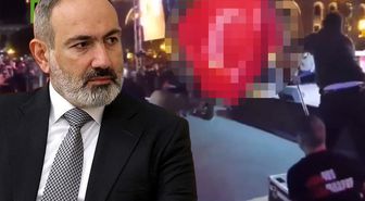 Ermenistan'da bayrağımıza alçak saldırı! Paşinyan'dan açıklama var