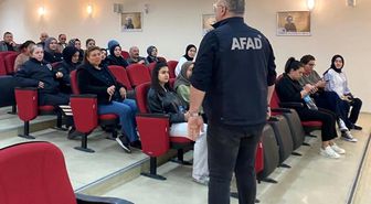 Erzincan'da afet bilinci eğitimleri sürüyor