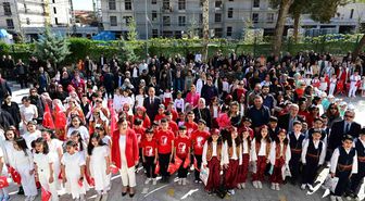 Fırat İlköğretim Okulu'nda 23 Nisan etkinliği