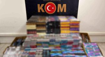 Mardin'de 19 bin paket kaçak sigara ele geçirildi