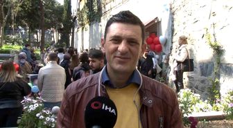 Mattia Ahmet Minguzzi'nin ailesi, doğum günü olan 23 Nisan'da çocuklarının mezarını ziyaret etti