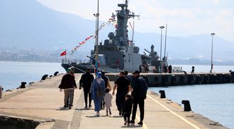 TCG BORA Hücumbotu Alanya'da ziyarete açıldı
