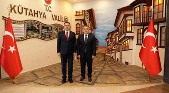 Vali Faik Oktay Sözer ikili temaslarda bulundu