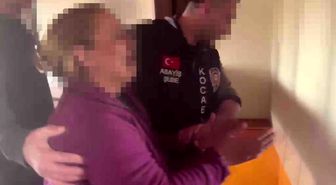 26 yıl hapis cezası bulunan kadın, duvarı delip oluşturduğu gizli bölmede yakalandı