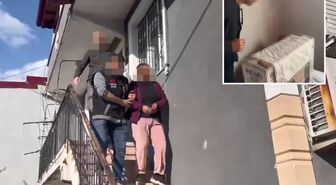 26 yıl hapis cezasıyla aranan firari hükümlü, şifonyerin ardındaki gizli bölmede yakalandı