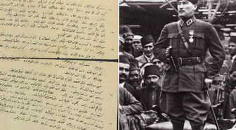 Atatürk'ün 111 yıl önce yazdığı emir ortaya çıktı