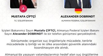 Bakan Çiftçi Alman mevkidaşı ile telefonda görüştü