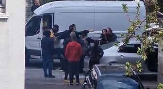 Bolu'da yol verme kavgası: O anlar kamerada