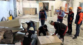 Düzce Atatürk Devlet Hastanesi'nde deprem tatbikatı gerçeği aratmadı