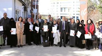 Erzurum'da kadınlara kırmızılahana ve kereviz yetiştiriciliği eğitimi