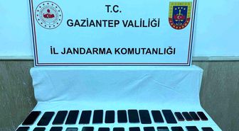 Gaziantep'te 1,7 milyon TL değerinde kaçak cep telefonu ele geçirildi