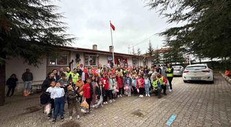 Motosiklet tutkunları çocukları unutmadı