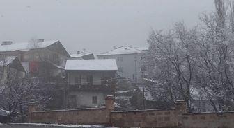 Posof'ta kar yağışı etkili oldu