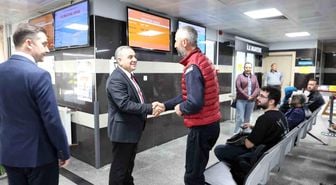 Rektör Altun'dan Diş Hekimliği Fakültesi'ne ziyaret