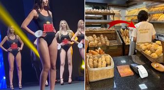 Uluslararası yarışmalarda Türkiye'yi temsil eden manken iş bulamayınca fırıncı oldu