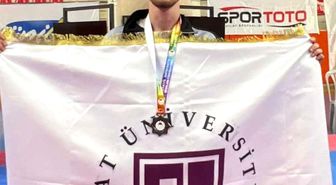 Ünilig Taekwondo'da Fırat Üniversitesi'ne bronz madalya