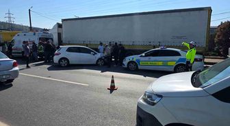 Zonguldak'ta trafik kazası 1 yaralı