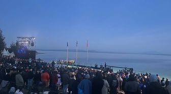 Çanakkale'de Anzaklar için Şafak Ayini Anma Töreni düzenlendi