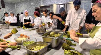 Burhaniye'de Gastronomide zeytinyağı deneyimi gerçekleştirildi