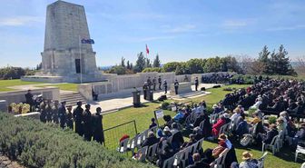 Çanakkale Kara Savaşları'nda hayatını kaybedenler 'Yalnız Çam'da anıldı