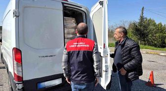 Lüleburgaz'da canlı hayvan ve hayvansal ürün nakilleri denetlendi