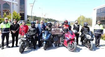 Sinop'ta motosiklet kazalarına dikkat çekildi