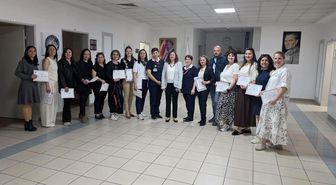 ADÜ Hastanesi'nde ameliyathane hemşirelerine sertifikalı eğitim