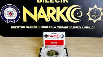 Bilecik'te uyuşturucu operasyonu: 1 gözaltı