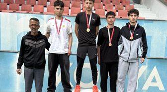 Eskişehirli atletler Konya'dan madalya ile döndü