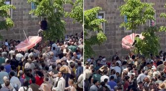 Mesir macunlarını yakalayabilmek için dondurma şemsiyesi açtı