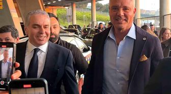 Sadettin Saran, derbi için stada geldi