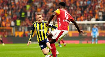 Trendyol Süper Lig: Galatasaray: 1 Fenerbahçe: 0 (İlk yarı)
